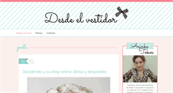 Desktop Screenshot of desdeelvestidor.com